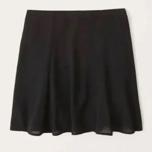 Abercrombie Black Flirty Mini Skirt